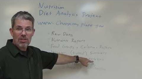 Nutrition Diet Analysis Project