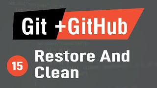 [Arabic] Learn Git & GitHub #15 - Restore And Clean screenshot 5