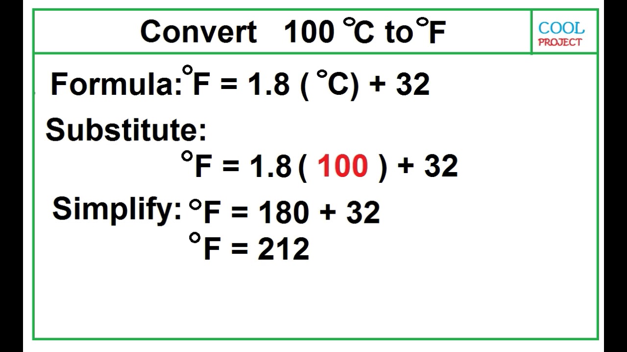 how-to-convert-celsius-to-fahrenheit-youtube