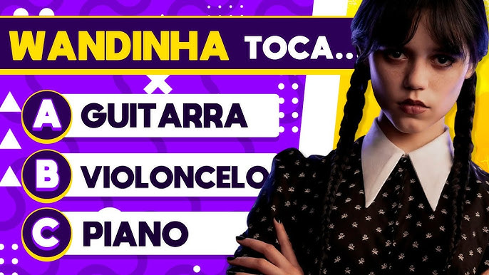 TESTE: Qual Personagem de Wandinha você Seria? 🖤🤔🧠🧐