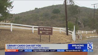 Californians can use library card to visit state parks for free