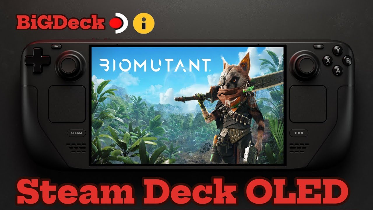 BIOMUTANT on Steam Deck OLED | Handheld Gameplay & Performance Test