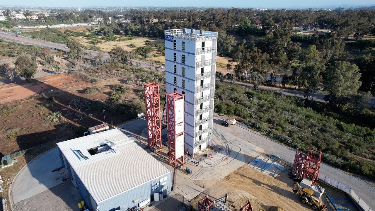 10-story Steel-framed Building to be Put to the Test on UC San Diego ...