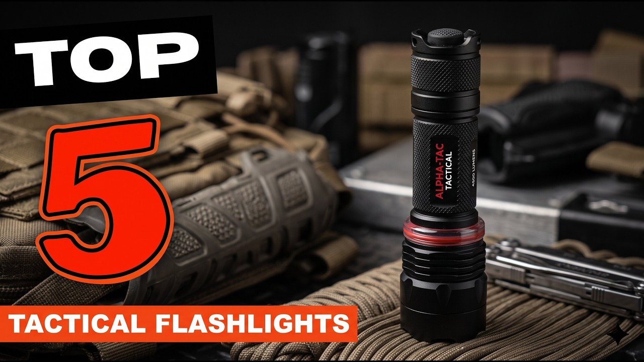 TOWILD BK20: The 5100 Lumen Tactical Flashlight - YouTube