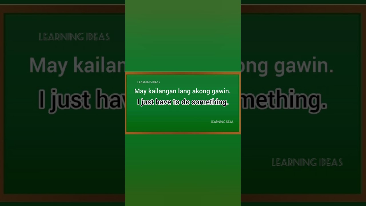 ENGLISH TAGALOG EVERYDAY CONVERSATION