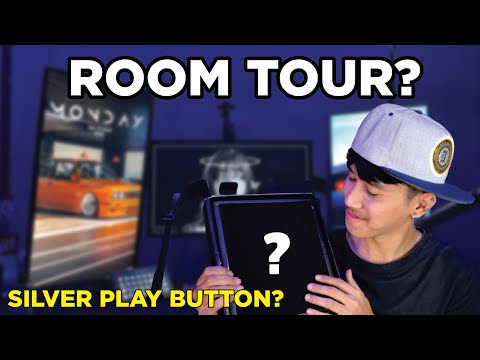 VIDEO PERTAMA AKU! ROOM TOUR? UNBOXING SILVER PLAY BUTTON?