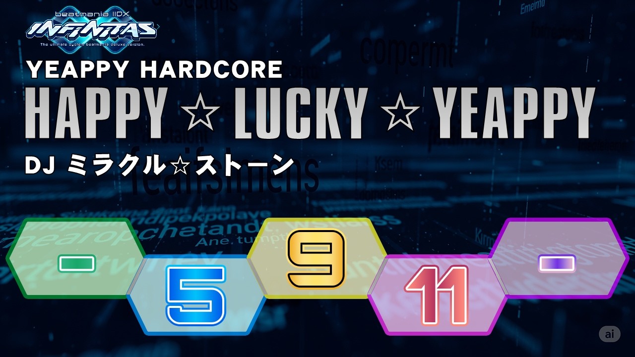 beatmaniaIIDX - HAPPY☆LUCKY☆YEAPPY DP - YouTube