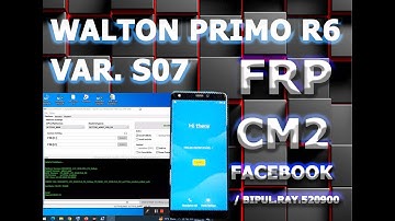Walton Primo R6 Frp password Lock Remove CM2 2023