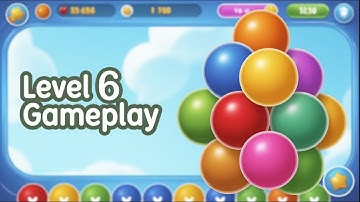 🎯 Bubble Shooter Level 6 | Perfect Aim & Full Walkthrough 💥 Bubble Shooter Gameplay | IVYGAMES