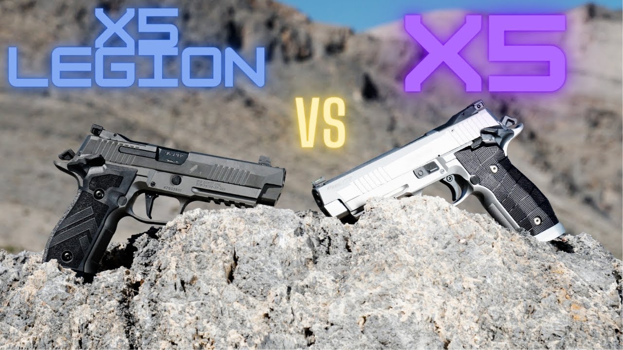 Sig Sauer P226 X5 Legion vs P226 X5. YouTube