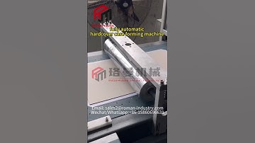 fully automatic hardcover case  machine
