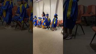 Carson at his pre K 4 graduation 2024 📚