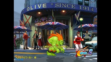 [HD] GAMETRONIK - CAPCOM VS SNK 2 : Millionaire Fighting 2001  - NAOMI [DEMUL 0.5.7]