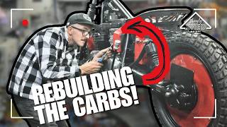 Rebuilding Kawasaki GT550 Carburettors!