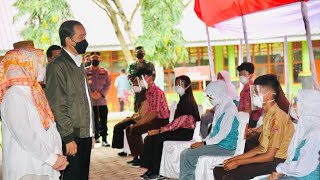Kunjungan Kerja Presiden Jokowi ke Kabupaten Wajo, Provinsi Sulawesi Selatan, 9 September 2021