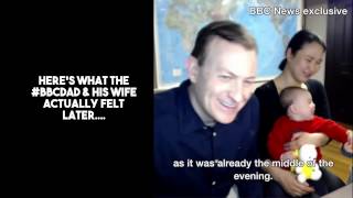 Hilarious - bbc dad finally speaks about viral interview