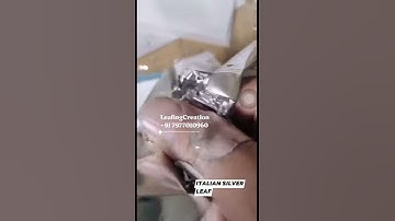 Imitation Italian Silver leaf