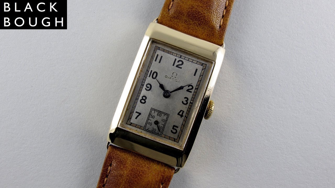 vintage omega tank watch