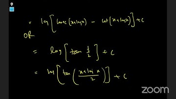Indefinite Integration - LEC-06