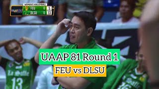 UAAP 81 | FEU vs DLSU Round 1