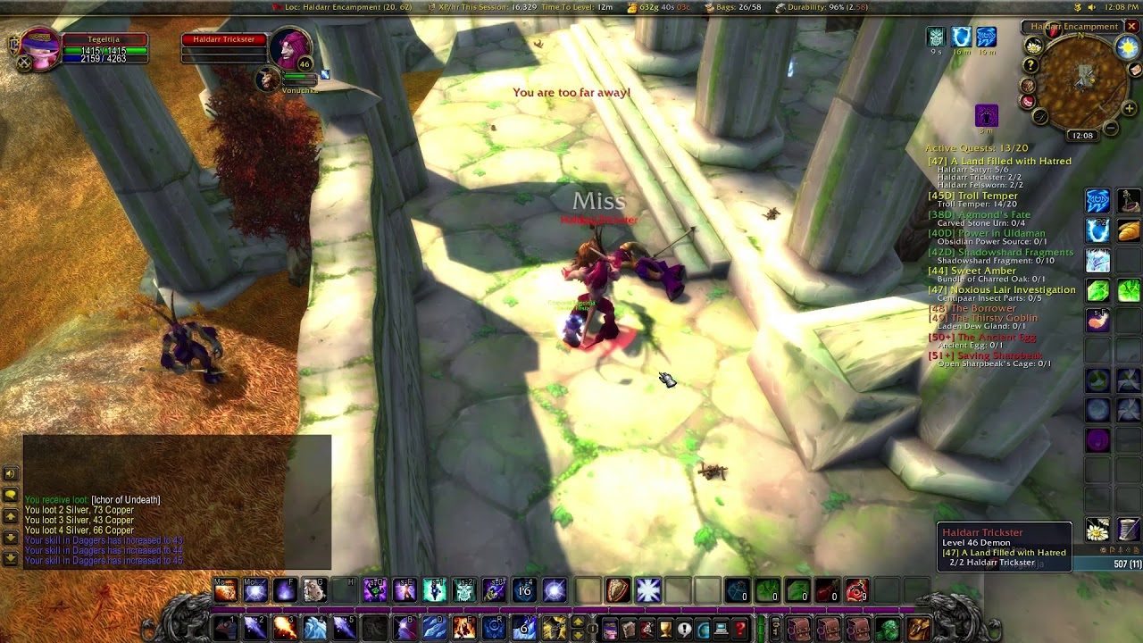 Classic World of Warcraft Bot user and how to outsmart them.