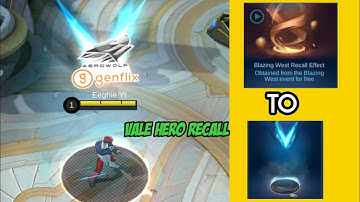 Vale New Recall Replace Blazing West Recall No Password