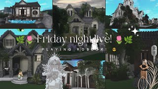 Friday night live!😎 *playing Roblox*