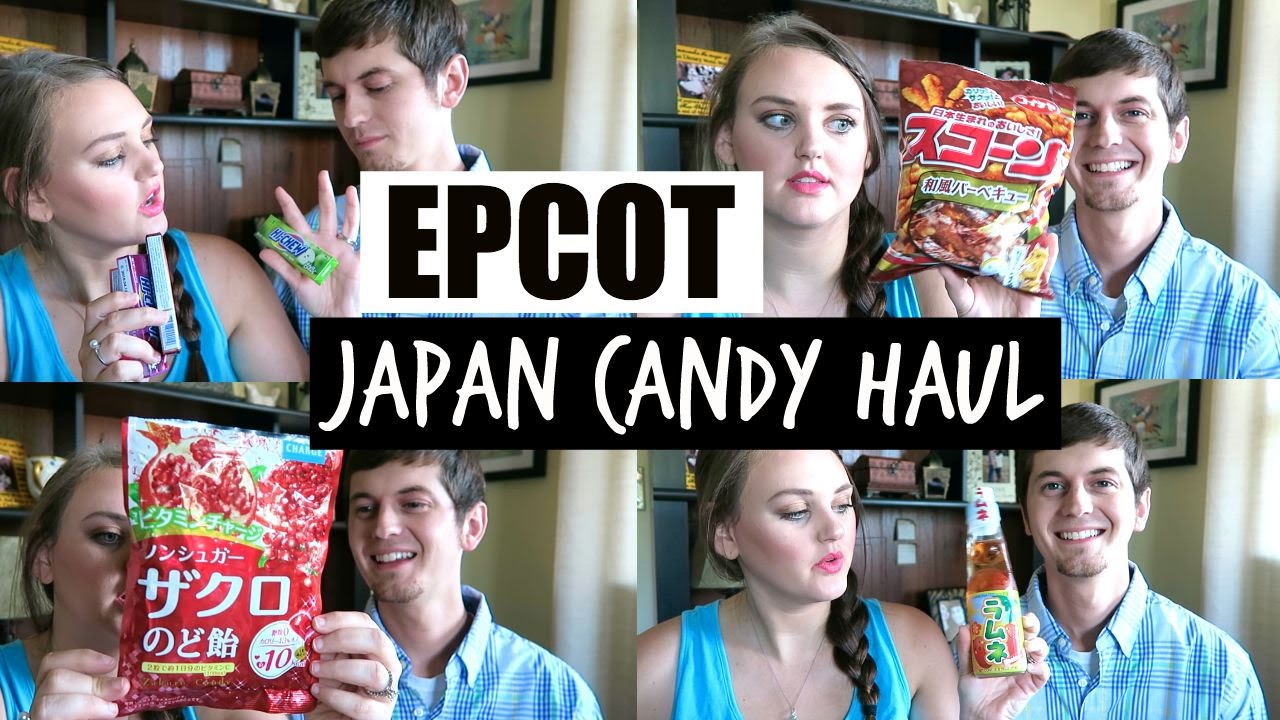 Japan Candy Haul From EPCOT Disney At Heart °o° YouTube