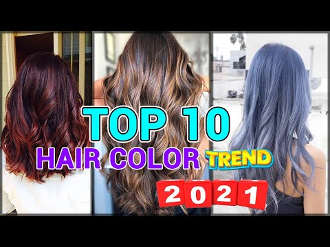 Hair Color Trends 2021
