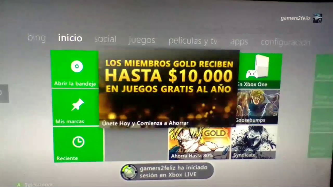 Cuenta Con Juegos "Gratis" Xbox 360 - YouTube