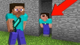 ТОЛЬКО НУБ СПРЯЧЕТСЯ ОТ ПРО ИГРОКА В МАЙНКРАФТ НУБ ПРОТИВ ТРОЛЛИНГ ЛОВУШКА MINECRAFT ПРЯТКИ Мультик