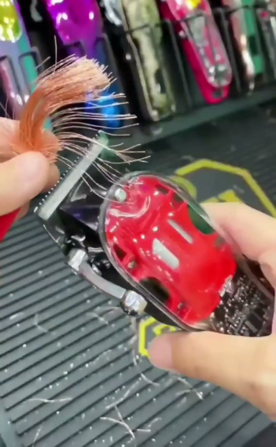 Product: Professional Transparent LCD Hair Trimmer⁠