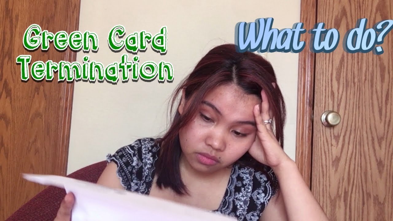 Green Card Terminated?! What happened USCIS?😭 |Lenie Rose
