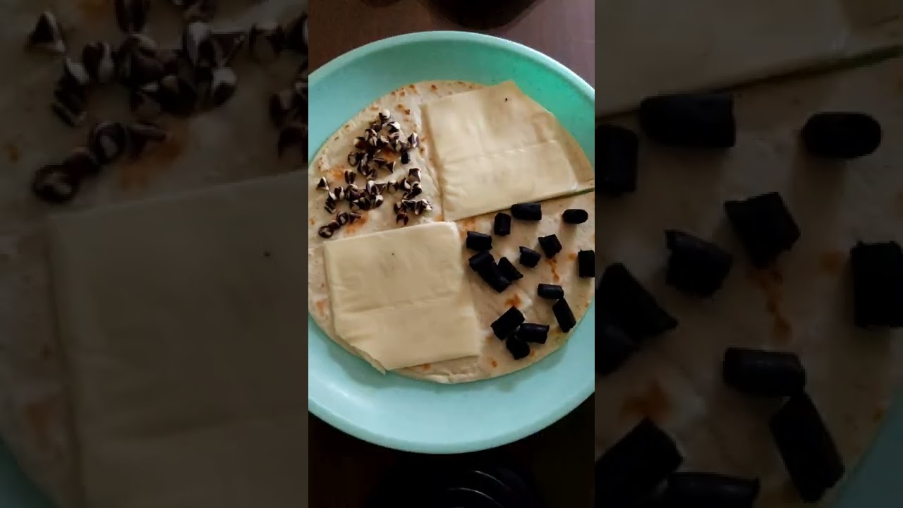 Tortilla Chocolate Wrap| Easy 5 Mins Snack 
