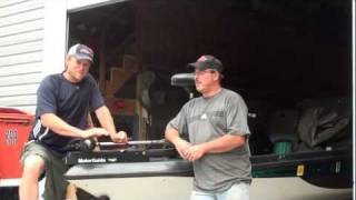 Installing A Minn Kota Fortrex On An Older Champion B Boat - Iboats