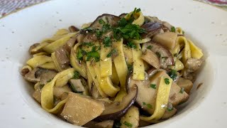 Tagliatelle ai Funghi Porcini, ricetta originale Senza Panna