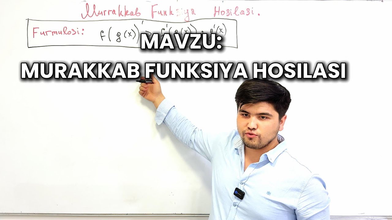 MURAKKAB FUNKSIYA HOSILASI