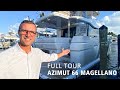 Full In-Depth Yacht Tour w/ Federico Ferrante | Azimut 66 Magellano