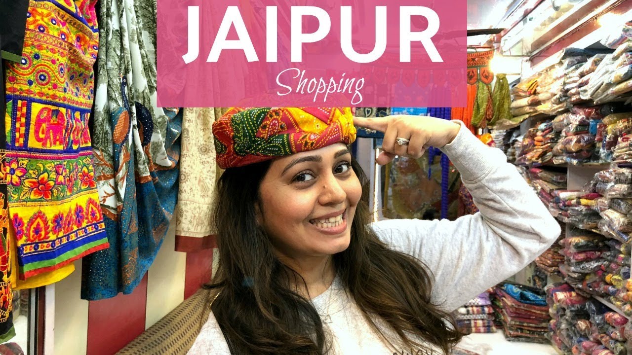 Jaipur Shopping | Best places to shop in India - YouTube