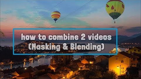 How to Combine 2 Videos and Turning it into Cinematic Scene:Kinemaster Video Tutorial