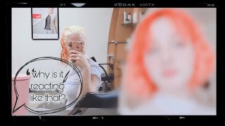 Getting HENNA BLEACHED without telling Hairdresser about the Henna (FAIL) (BIG FAIL ACTUALLY)