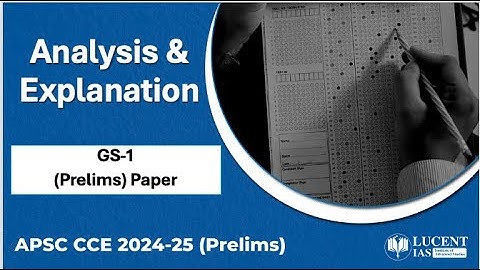 🔴   APSC CCE Prelims 2024 GS-1 Paper Analysis 🔍 | Doubtful Questions for Claim!