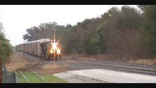 CSX Q235 At Dade City,FL 1-30-010
