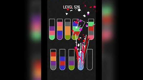 Water sort puzzle level 526