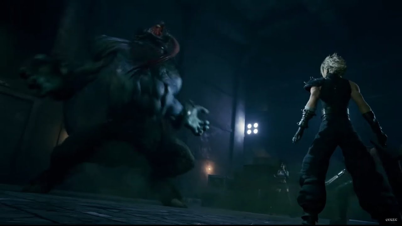 Abzu 2nd BOSS FIGHT - FINAL FANTASY 7 REMAKE