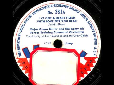 V-Disc 381 Major Glenn Miller, Dinah Shore, Albert...
