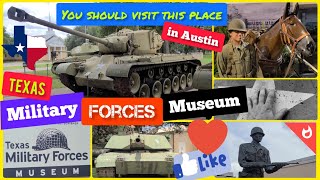 Texas Military Forces Myseum. Austin USA. You should visit this place! Военный музей Техаса в Остине