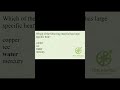 Which of the following material has large specific heat