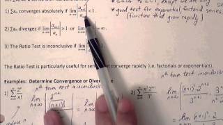 BC Calculus  9.6 Ratio Test