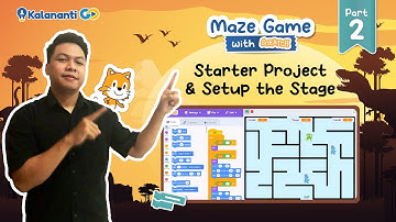 Part 2 Starter Project & Setup the Stage Scratch Maze Game with Kak Owen